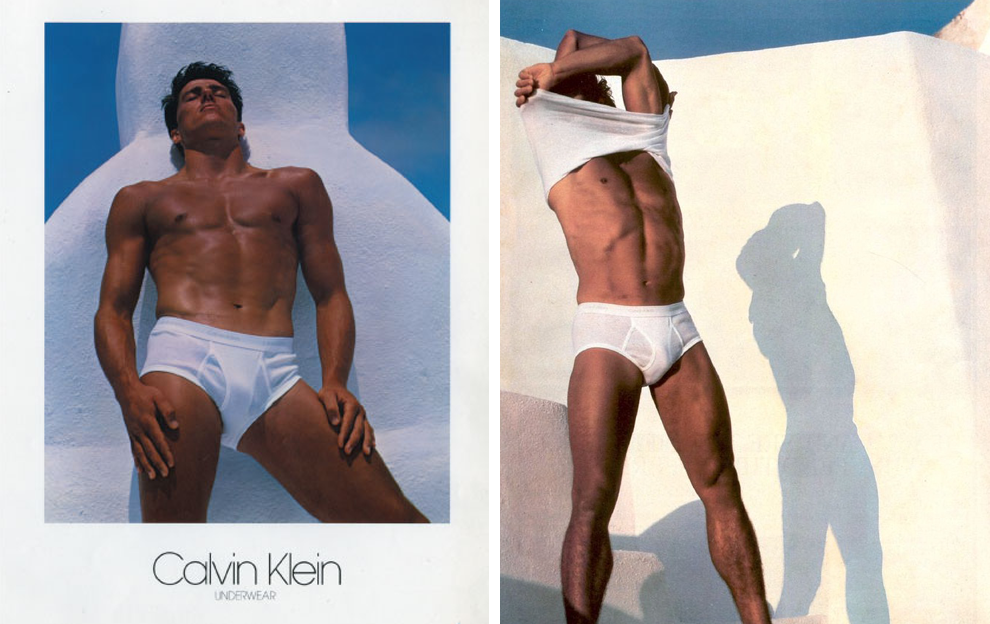 Cкандальная фотосессия коллекции мужского белья Calvin Klein