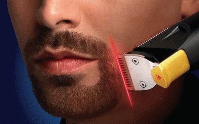 Обробка зони вусів та бороди