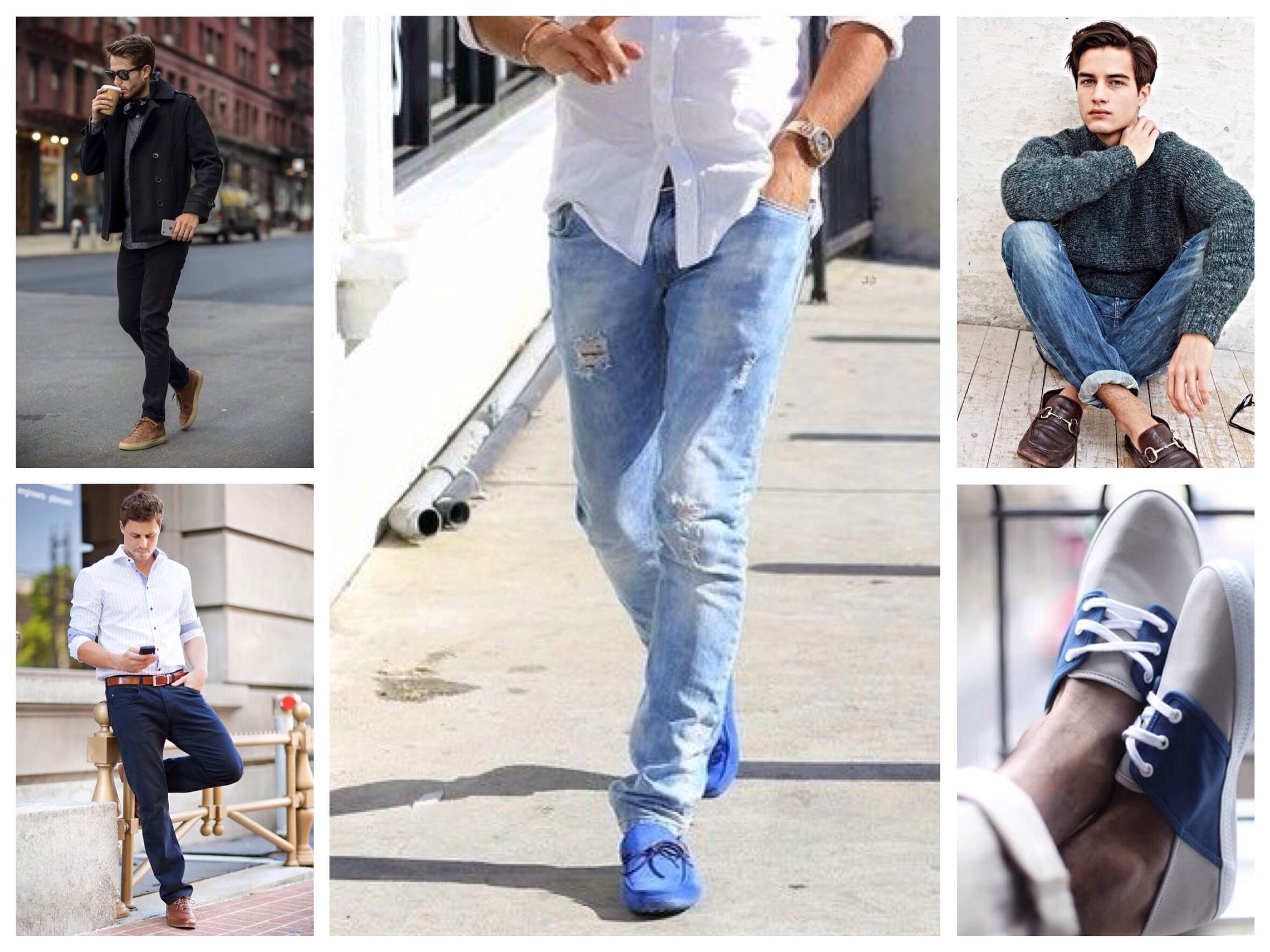 З яким взуттям носити чоловічі джинси