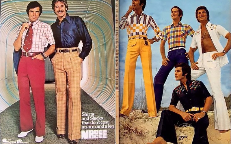 чоловіки у 70-ті