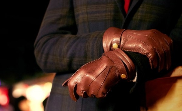 Стильные мужские перчатки