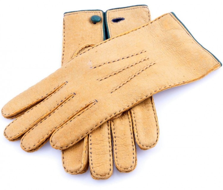 Зимові рукавички з баранячої шкіри