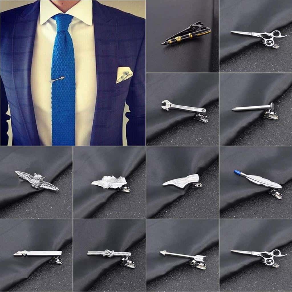 Стильний затискач для краватки