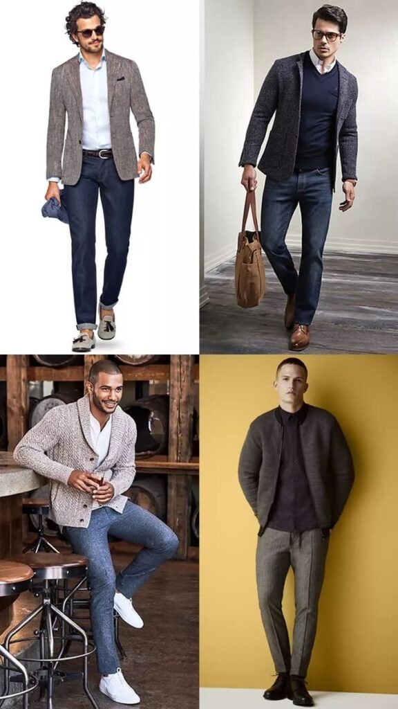 деловой офисный стиль одежды для мужчин