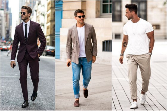 мужская одежда в официально-деловом стиле