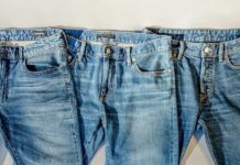 как гладить джинсы