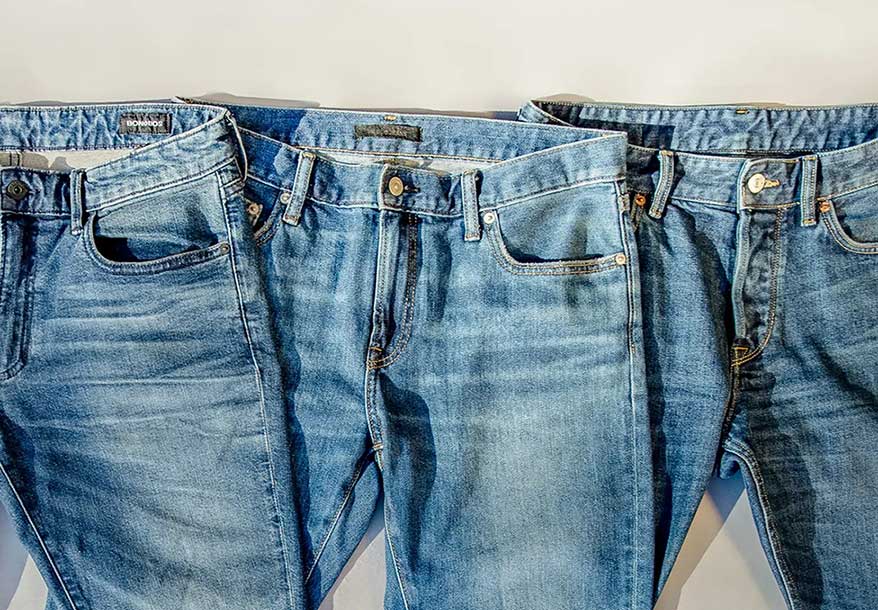 как гладить джинсы